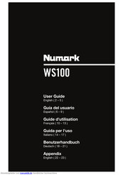 Numark WS100 Benutzerhandbuch