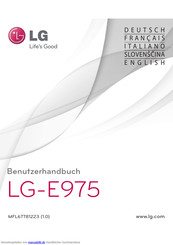 LG E975 Benutzerhandbuch