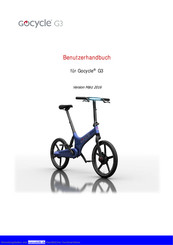 Gocycle GS Benutzerhandbuch
