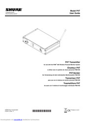 Shure P4T Bedienungsanleitung