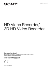 Sony HVO-1000MD Benutzerhandbuch