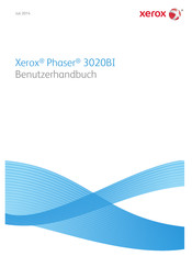 Xerox Phaser 3020BI Benutzerhandbuch