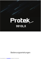 Protek 9910LX Bedienungsanleitung