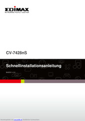 Edimax CV-7428nS Schnellinstallationsanleitung