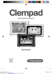 Clementoni Clempad Benutzerhandbuch