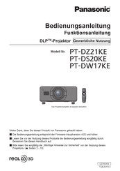Panasonic PT-DZ21KE Bedienungsanleitung