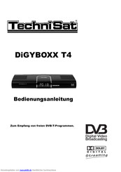 TechniSat DiGYBOXX T4 Bedienungsanleitung