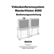 Bosch MasterVision 8000 Bedienungsanleitung