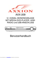 Axxion AXX-209 Benutzerhandbuch
