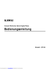 Kawai CP150 Bedienungsanleitung