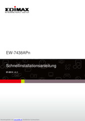 Edimax EW-7438APn Schnellinstallationsanleitung