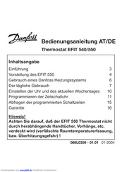 Danfoss EFIT 540 Bedienungsanleitung