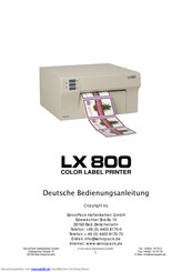 ServoPack LX 800 Bedienungsanleitung
