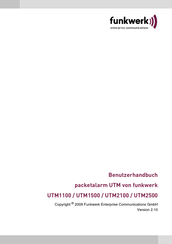 Funkwerk UTM2100 Benutzerhandbuch