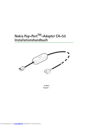 Nokia CA-55 Installationshandbuch