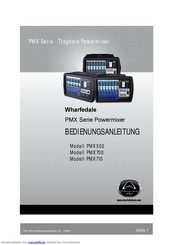 Wharfedale Pro PMX 700 Bedienungsanleitung