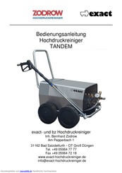 eXact Tandem Bedienungsanleitung