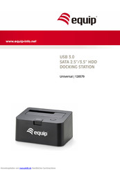 Equip USB 3.0 SATA 3.5 Anleitung
