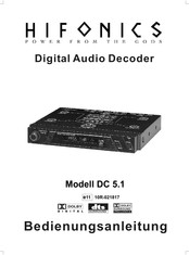 Hifonics DC 5.1 Bedienungsanleitung