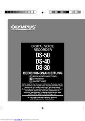 Olympus DS-40 Bedienungsanleitung