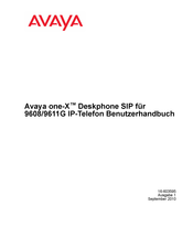 Avaya one-X 9608 Benutzerhandbuch