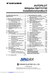 Furuno NAVpilot-720 Installationshandbuch