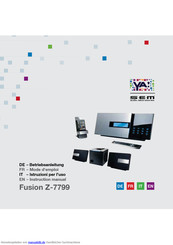 Fusion Z-7799 Betriebsanleitung