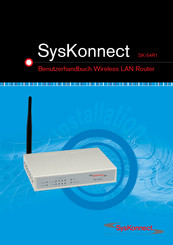 SysKonnect SK-54R1 Benutzerhandbuch