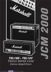 Marshall TSL100 Handbuch