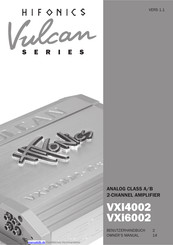 Hifonics VXi6002 Benutzerhandbuch