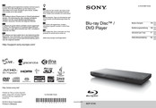 Sony BDP-S790 Bedienungsanleitung