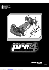 HPI Racing pro 4 Bauanleitung