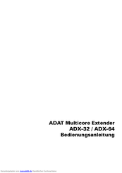 Application Systems ADX-64 Bedienungsanleitung