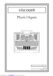 Viscount Physis Organs Bedienungsanleitung