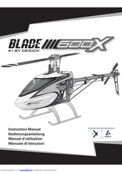 Blade 600X Bedienungsanleitung