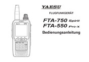 Yaesu FTA-550 Pro-X Bedienungsanleitung