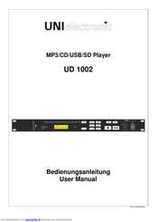 UNIelectronic UD 1002 Bedienungsanleitung