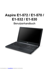 Acer Aspire E1-570 Benutzerhandbuch