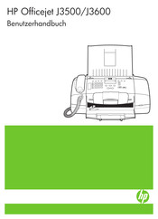 HP Officejet J3500 Benutzerhandbuch