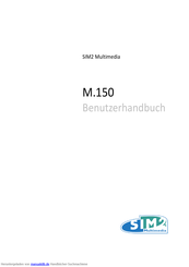 Sim 2 M.150 Benutzerhandbuch