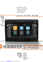 XZENT X-F220 Kurzanleitung