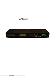 UTE ATS-3020RM Lock Anleitung