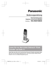 Panasonic KX-HNH100EX Bedienungsanleitung