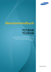 Samsung TC191W Benutzerhandbuch