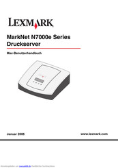 Lexmark MarkNet N7000e Series Benutzerhandbuch