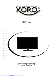 Xoro HTC 2444 Bedienungsanleitung