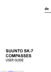 Suunto SK-7 Bedienungsanleitung