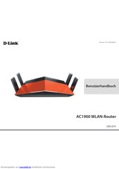 D-Link Wireless AC1900 Dual Band Gigabit Cloud Router Benutzerhandbuch