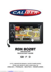 Caliber RDN 802BT Handbuch