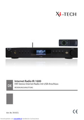 X4-TECH IR-1600 Bedienungsanleitung